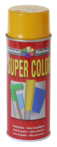 Lack-Spray Super-color 400ml Ral 1007 Maschinengelb